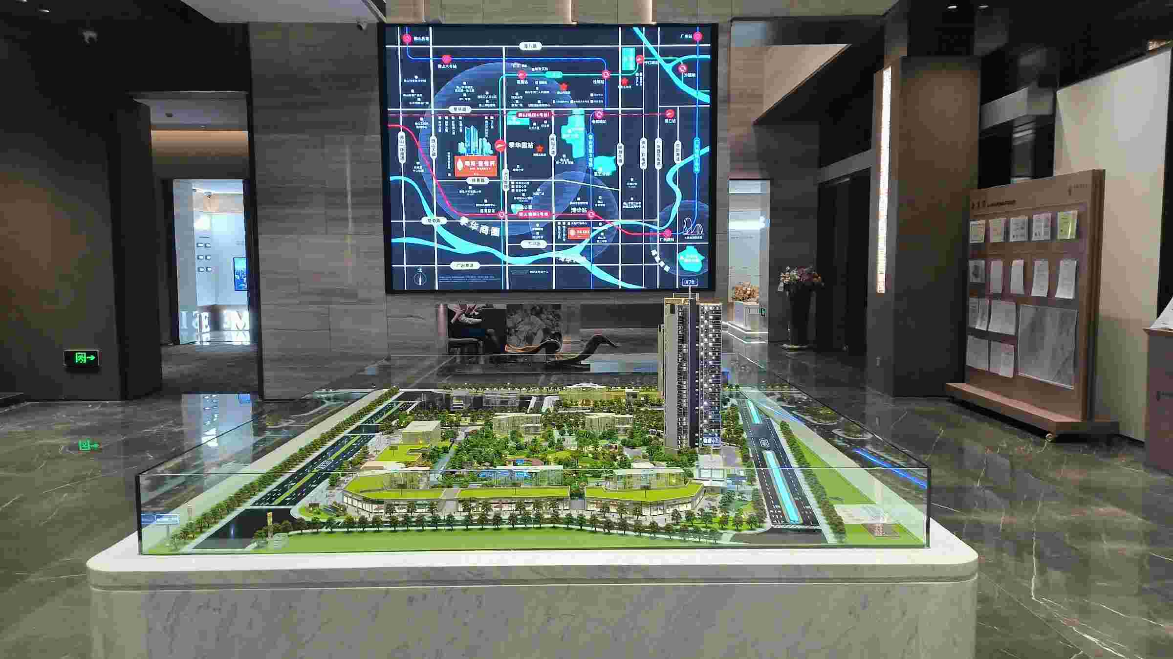 China Residential Architectural Site Model Real Estate Scale Model 1:150 wholesale