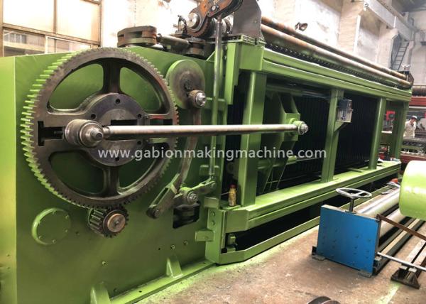 Quality Gabion Wire Mesh Making Machine 60 X 80mm Mesh Size For Apartment / Greening for sale