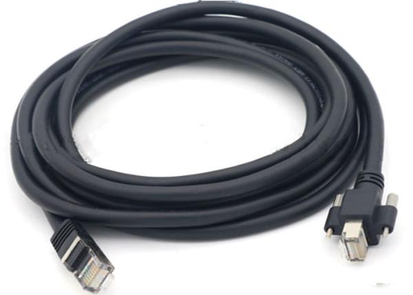 Quality Functional Camera Data Cable Custom Length Tough Molding With Thumb Screw for sale