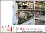 30 BPM Perfume Filling And Capping Machine With PLC And Touch Screen Control