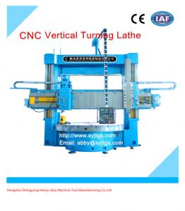 China 4 Jaw Chuck Dual Turret Vertical lathe price wholesale