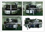 PLC System Automatic Screen Printing Machine / Screen Printing On Bottles
