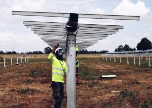 Ground Solar Power Energy Mounting System Solar Panel PV Tracker Support Bracket