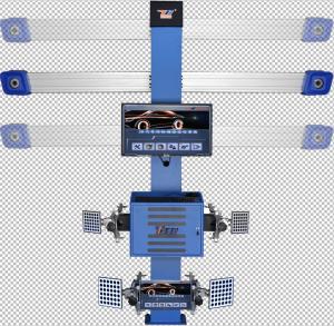 3D Car 4 Wheel Alignment Machine , Automatic Precision Wheel Alignment Balancing Machine
