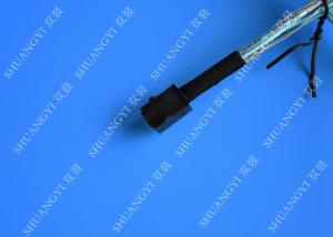 China SFF 8087 To SFF 8484 Internal SAS Cable Speed 10Gb Silver Plated Copper Conductor wholesale