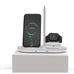 ABS PC Wireless Charger Stand 3 In 1 Built In OCP OHP Function