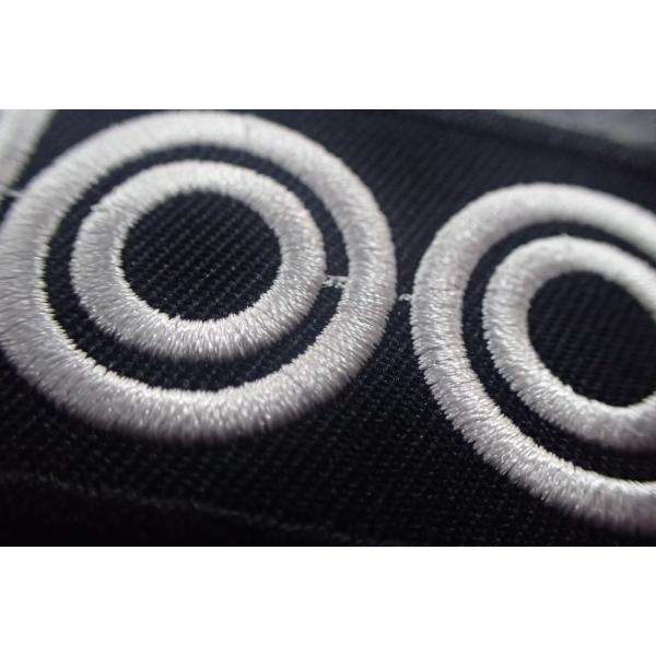 Heat Cut Polyster Embroidered Badge