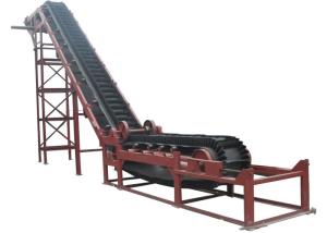 China Smooth Running Mobile Conveyor Belt For Truck Loading And Unloading wholesale