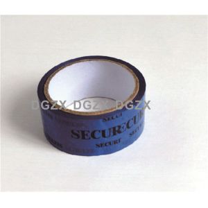 Blue VOID Stock Tamper Proof Security Seal Tape For Carton Sealing