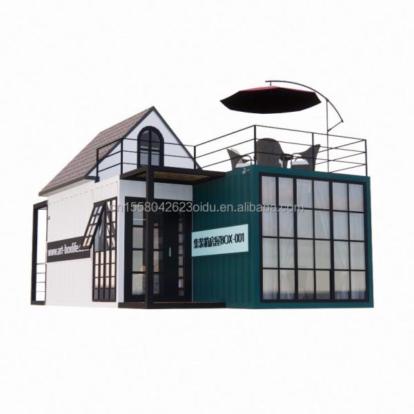 Family of Three 20ft Luxury 5m High Duplex Container Mobile House with Wall Alternatives and Aluminum Alloy Windows