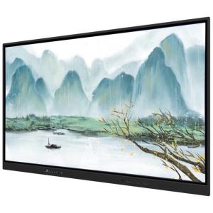 China Iboard Interactive Whiteboard 75 Inch USB Outputs Touch Panel Display in Black Frame Color for Education Office Business Applications With Powerful wholesale
