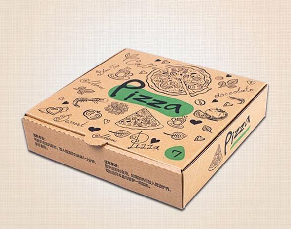 Hot Product Custom Printing Paper Cake Box ,High Quality Handle Pizza Boxes,Logo printed paper pizza packing box in chea