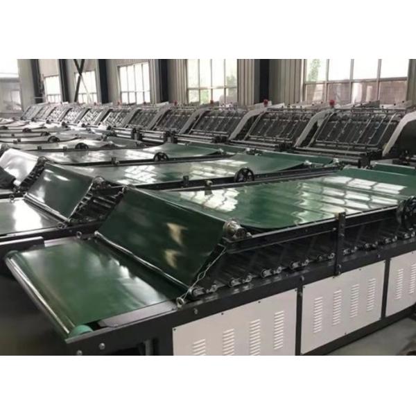 High Precision Semi Automatic Flute Laminating Machine , Corrugated Box Lamination Machine