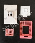 PP POM Tissue Processing Cassettes , Multi Chambers Histology Cassette Flow