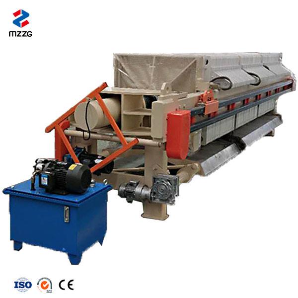 Quality Rubber Plastic Plate Dewatering Filter Press Device Strong Mechanical Force for sale