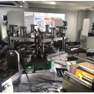 China Fully Automatic Rotary Table Butterfly Valve Processing Machine Six Station wholesale