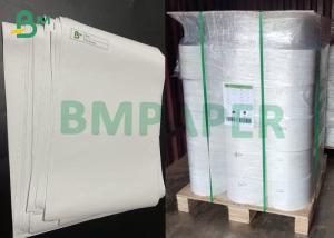 China 65gsm White Thermal Paper Roll 640mm 795mm ATM Paper Ticket Printing on sale