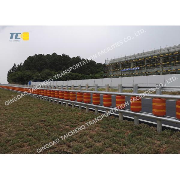 EVA PU Plastic Traffic Bend Roller Road Guardrail Rotating Safety Anti Collision