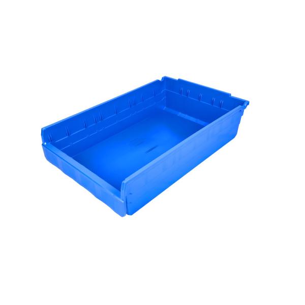 Quality Stackable Plastic Crates Durable Warehouse Storage Containers for sale