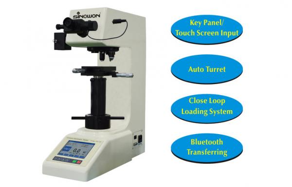 Quality Vertical Space 150mm Vickers Digital Hardness Tester Support Bluetooth Printing for sale