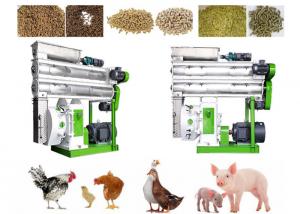 China Catlle / Goat Pellet Making Machine , Ring Die Animal Feed Granulator on sale