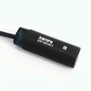 China Photoelectric Switch Diffuse Type E3F-DS10B2 PNP NC Proximity Sensor M18 DC Photoelectric Sensor on sale