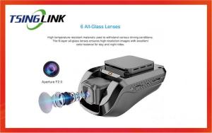 Night Vision Type GPS Tracking Dash Cam Android 5.1 System With Dual Cameras