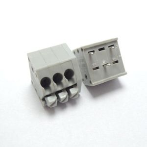 3.50mm Pitch Screwless Spring Clamp Terminal Blocks Jointable