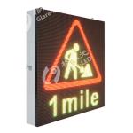 Highway Traffic LED Display Screen with P20 Full Color Gantry Message Variable