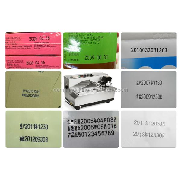 High Quality MY-380 Label Printing Machine - Embossing & Solid Ink Date/Batch Code Printer for Packaging Films & Paper Materials