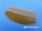 Dual Layer Flexible PCB Built on Polyimide With Immersion Gold and Yellow Mask