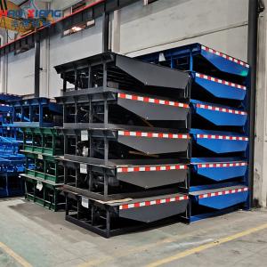 10 Tons Unloading Hydraulic Dock Plate Warehouse Fixed Hydraulic Dock Leveler Hydraulic Dock Ramp