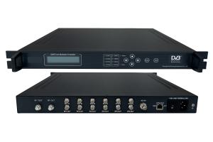 China 6×DVB-S2 to 4×QAM Trans modulator Scrambler(6RF+ASI IN,QAM RF out) wholesale