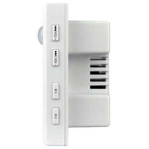 China COMER infrared sensor alarm device MP3 speaker wholesale