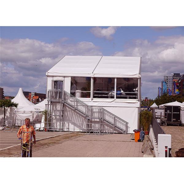Business Aluminium Frame Tents Marquee PVC Coated Fabric Structure