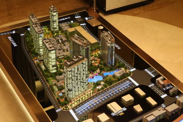 Quality laser cut architectural models,  building scale model maker  in China for sale