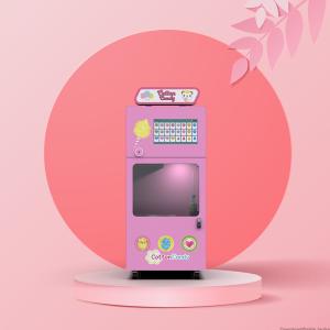 Highly Interactive Automatic Candy Floss Machine GPS Positioning Smart Cotton Candy Maker