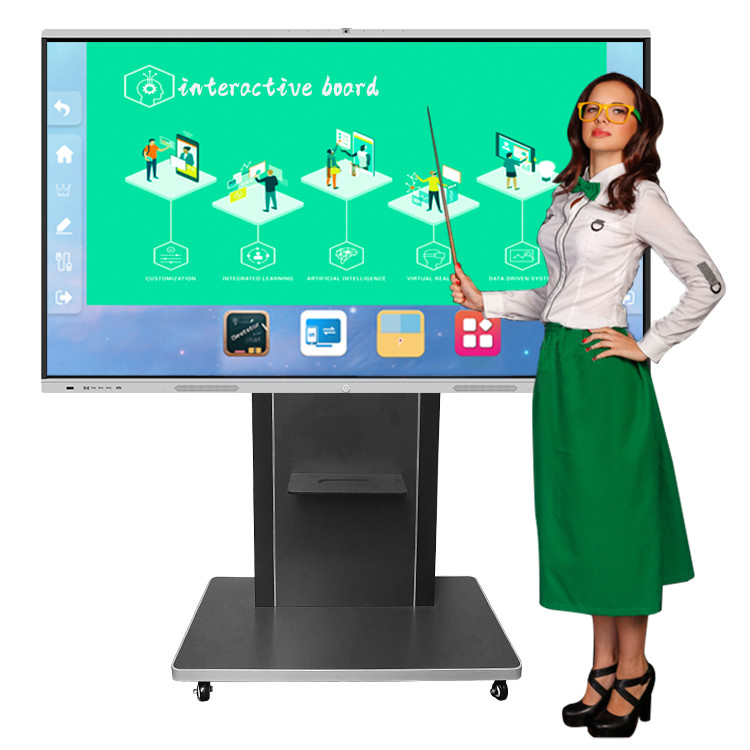 Multipurpose 98 Inch Interactive Display Screen For Teaching