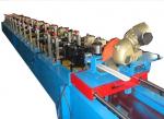 High Speed 0.27-0.4mm Aluminum PU Rolling Shutter Door Roll Forming Machine With