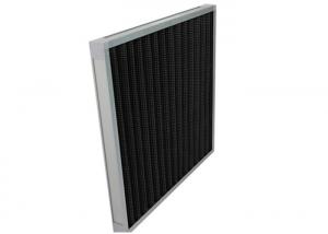 China Customized Size Pleated Active Carbon Air Filter MERV8 For Industry Clean Room wholesale