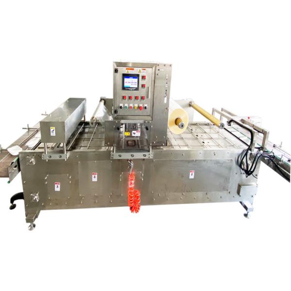 Quality Automatic Rice Tray Negative Pressure Sealing Machine PLC For Automation Control System for sale