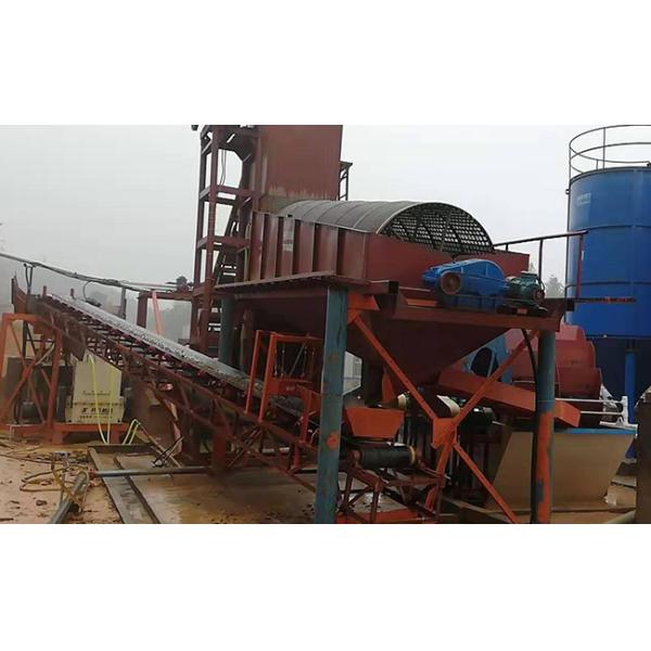 Carbon Steel Drum Screen Sand Quarry Material Separation Low Noise Energy Saving