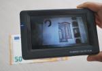 4.3 inch IR infrared multi fake money IR detector,professional multi-function