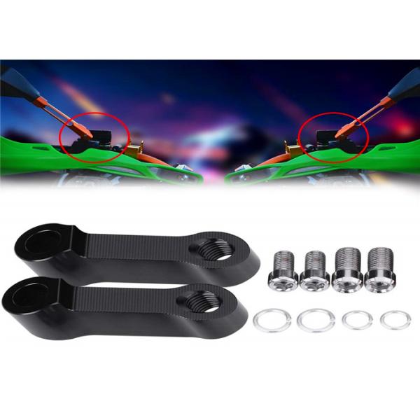 10mm Custom Titanium Machining Motorcycle Bike Mount Risers Extenders Adapters