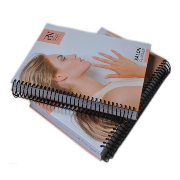Quality A5 Smooth Spiral Bound Book , Non Permeable Planner Spiral Notebook for sale
