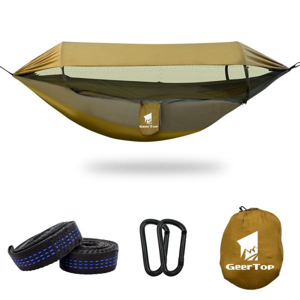 Quality W140cm multifunction Portable Hammock With Mosquito Net for sale
