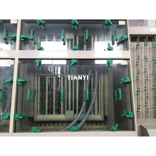 Patterns Logos Textures Vertical Etching Machine For Stainless Steel Metal Surfaces