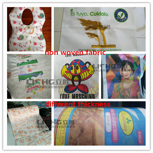 6color central drum flexographic plastic bag paper non woven pp wovenprinting machine