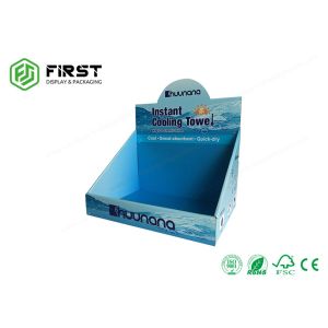Offest Printing Custom Recycled Retail Display Boxes Cardboard , Portable