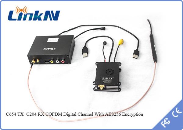Quality LKAV-C654 SMA F head Wireless Video Transmitter And Receiver For Drones for sale